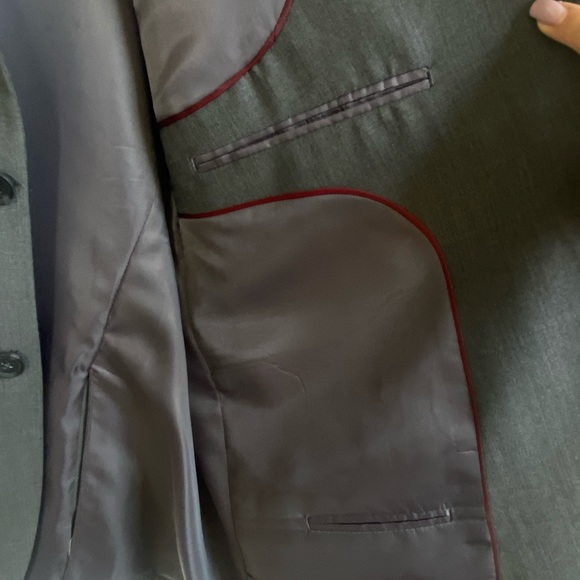 Grey Suit Jacket - Picture 6 of 8